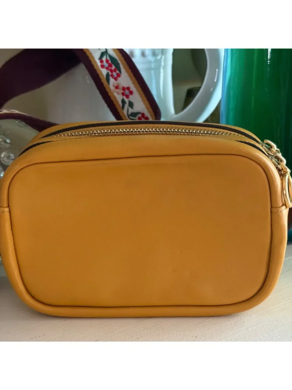Tory Burch Perry High Frequency Leather Crossbody / Shoulder Handbag